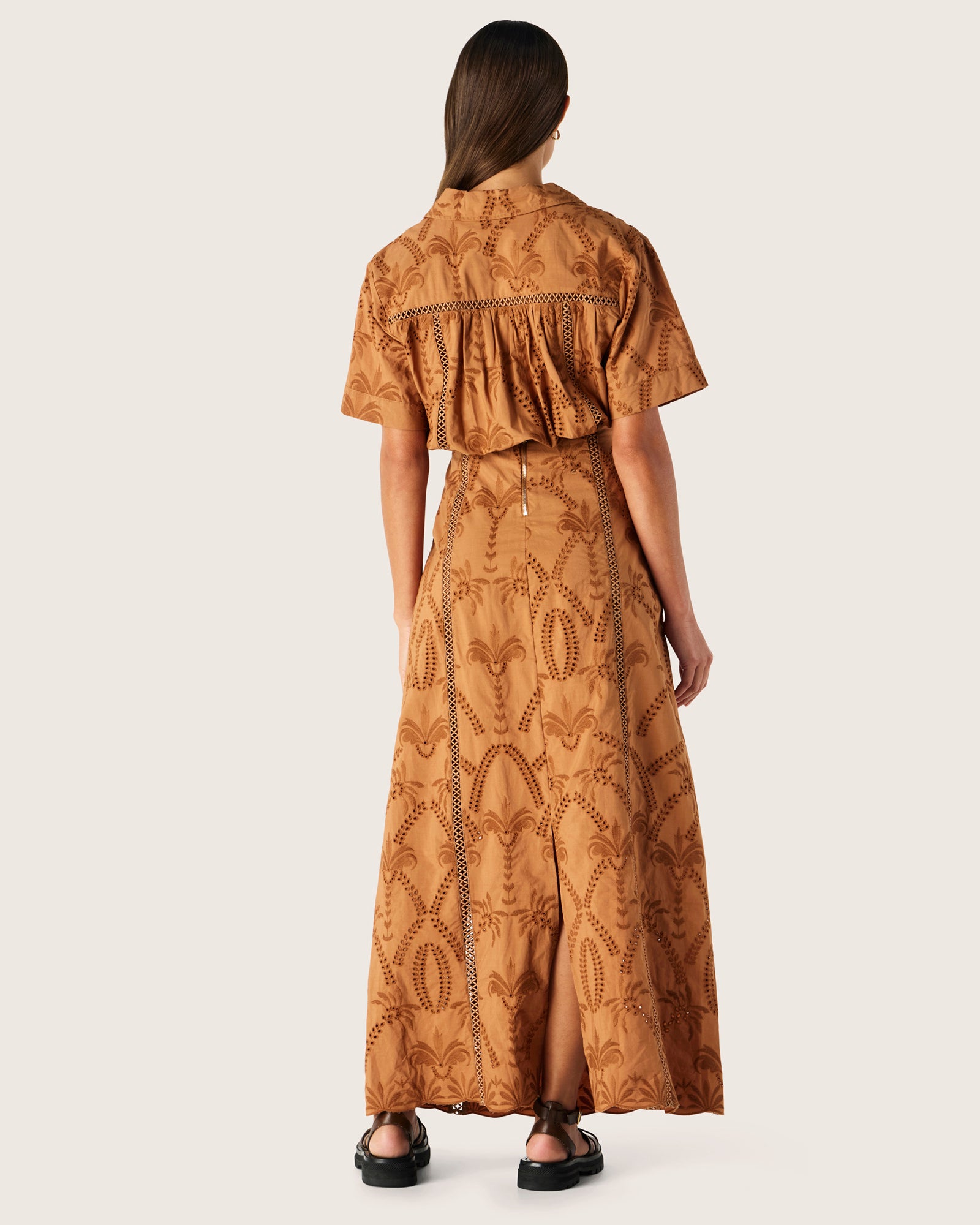 Alicia Embroidered Maxi Skirt