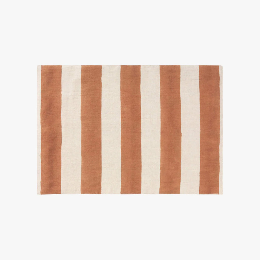 Riviera Placemats, Terracotta