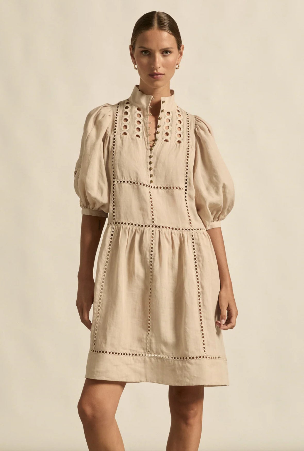 Behold Dress, Cashew