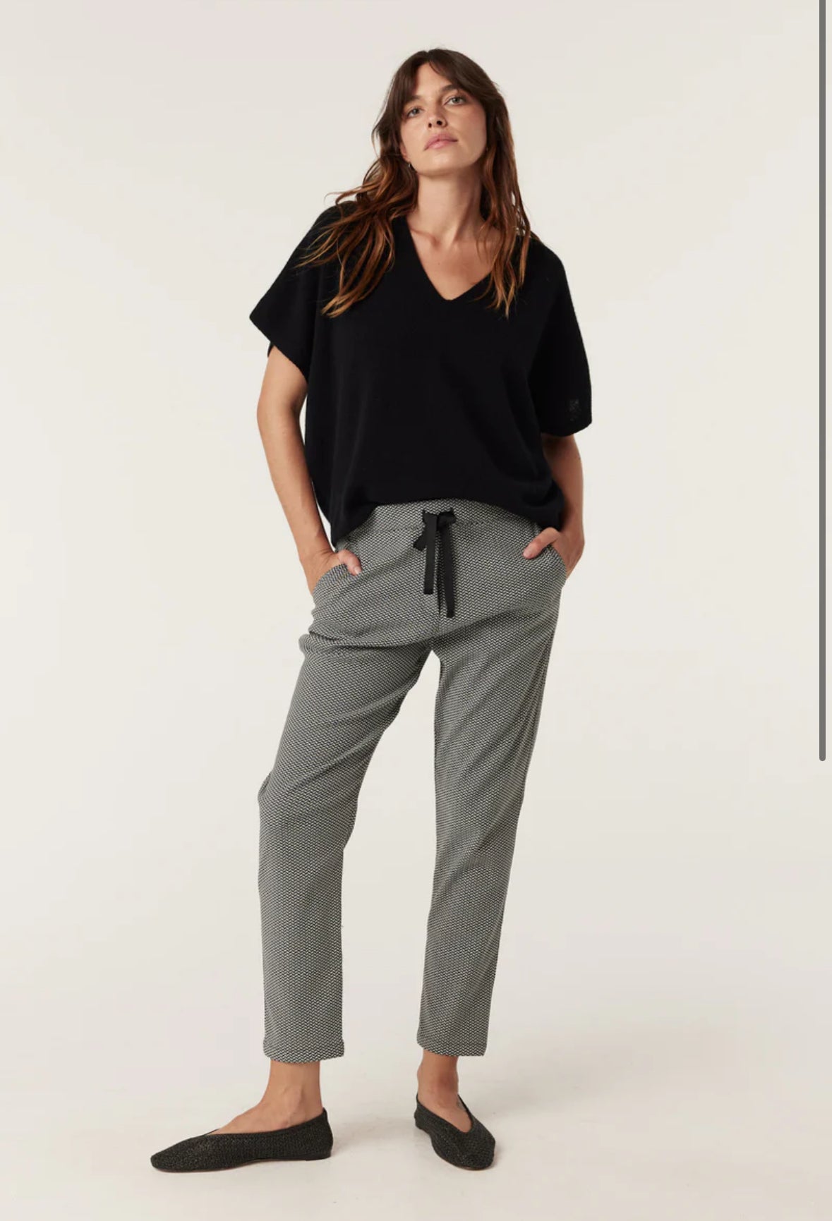 Zoe Jogger, Mono Chevron