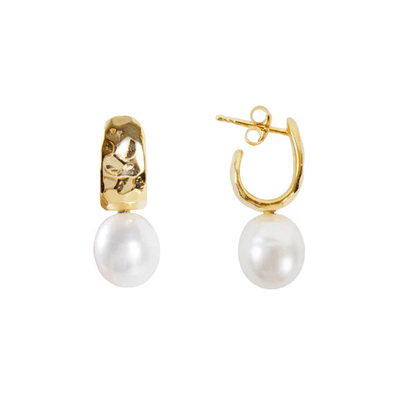 Fairley Pearl Beaten Dolce Hoops