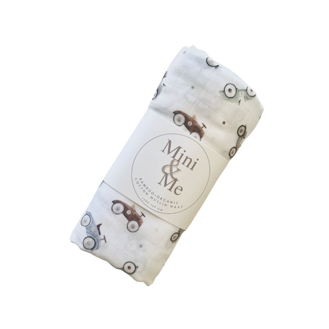 Mini & Me Bamboo Muslin Wrap