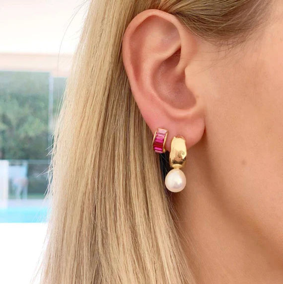 Fairley Pearl Beaten Dolce Hoops