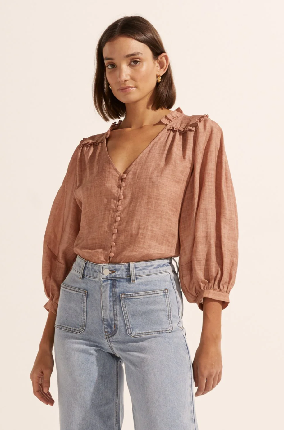 Brigade top - rust