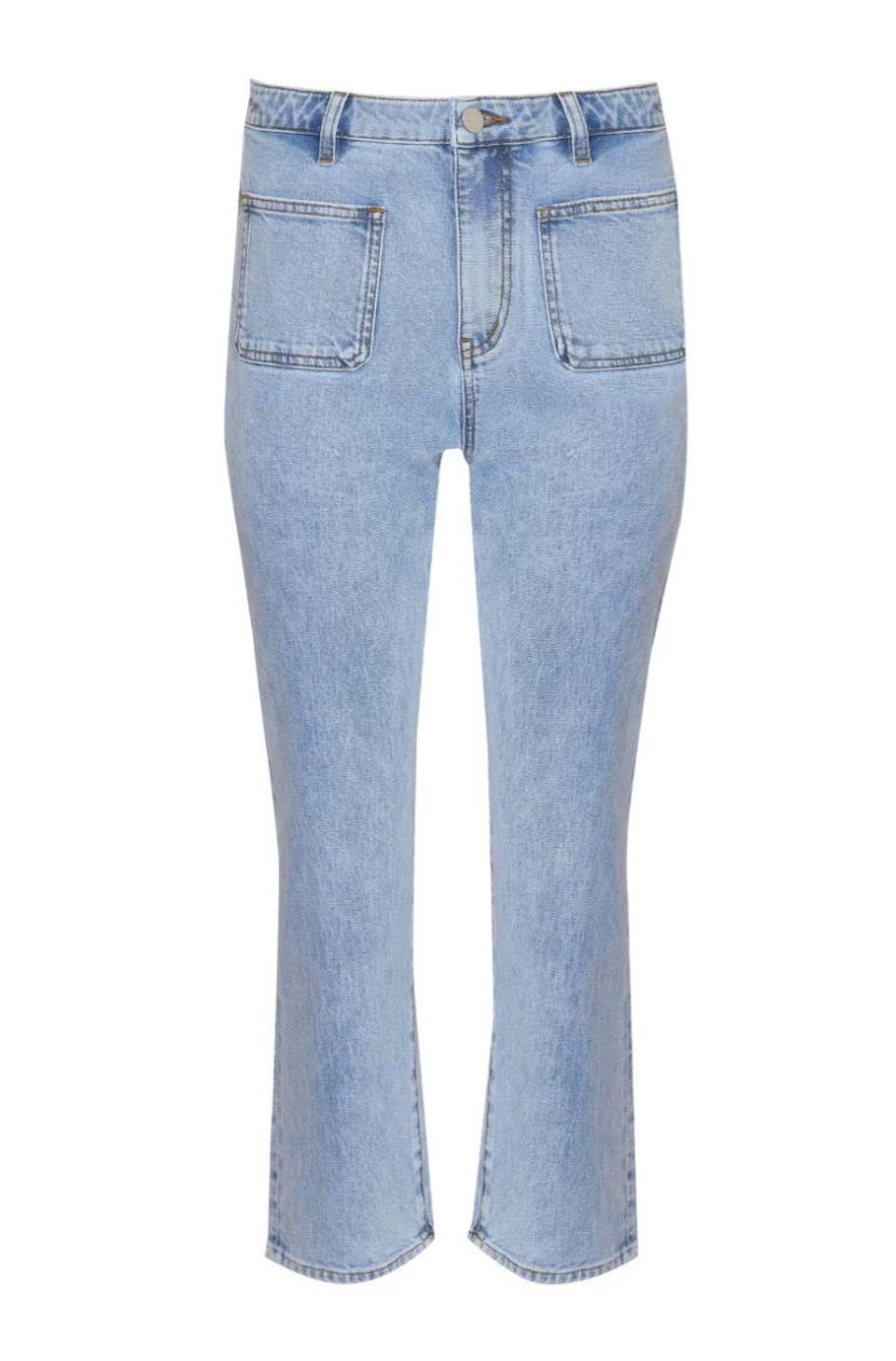 College jean - washed denim