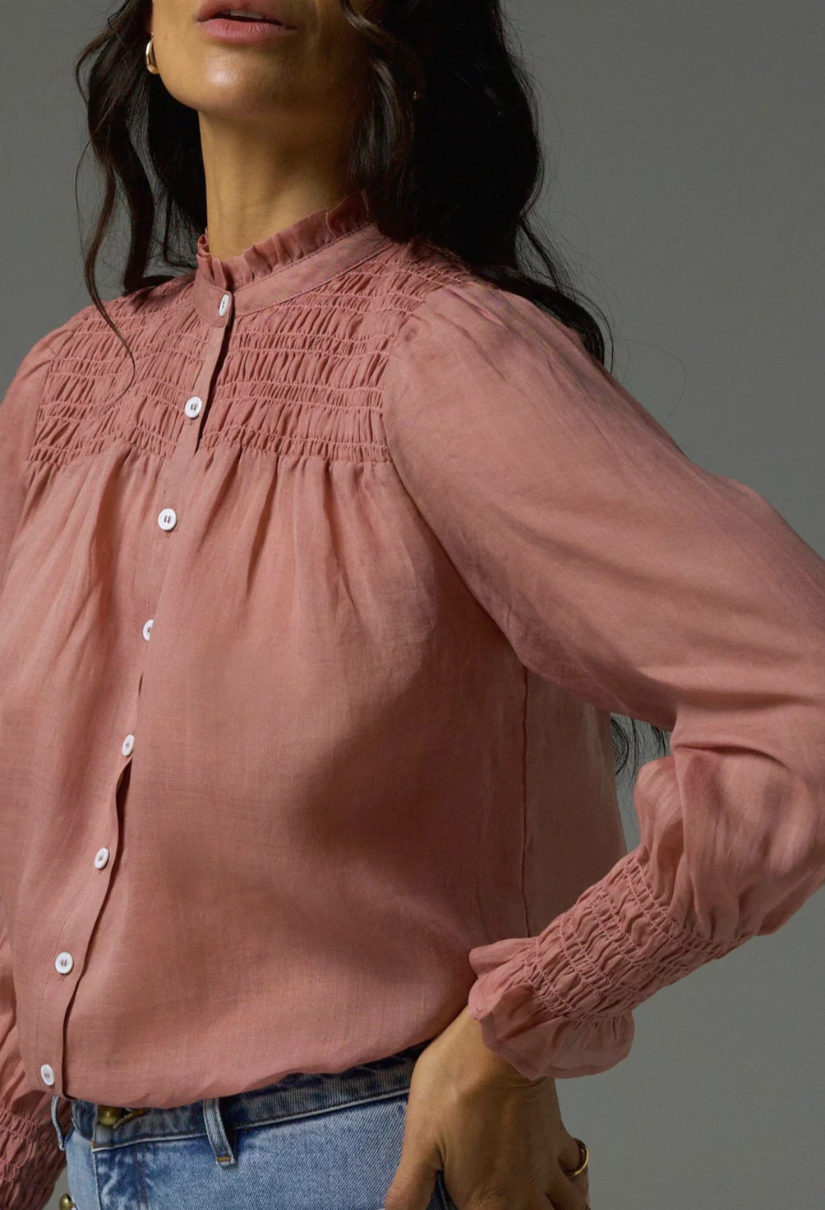 Skylark Top, Tearose