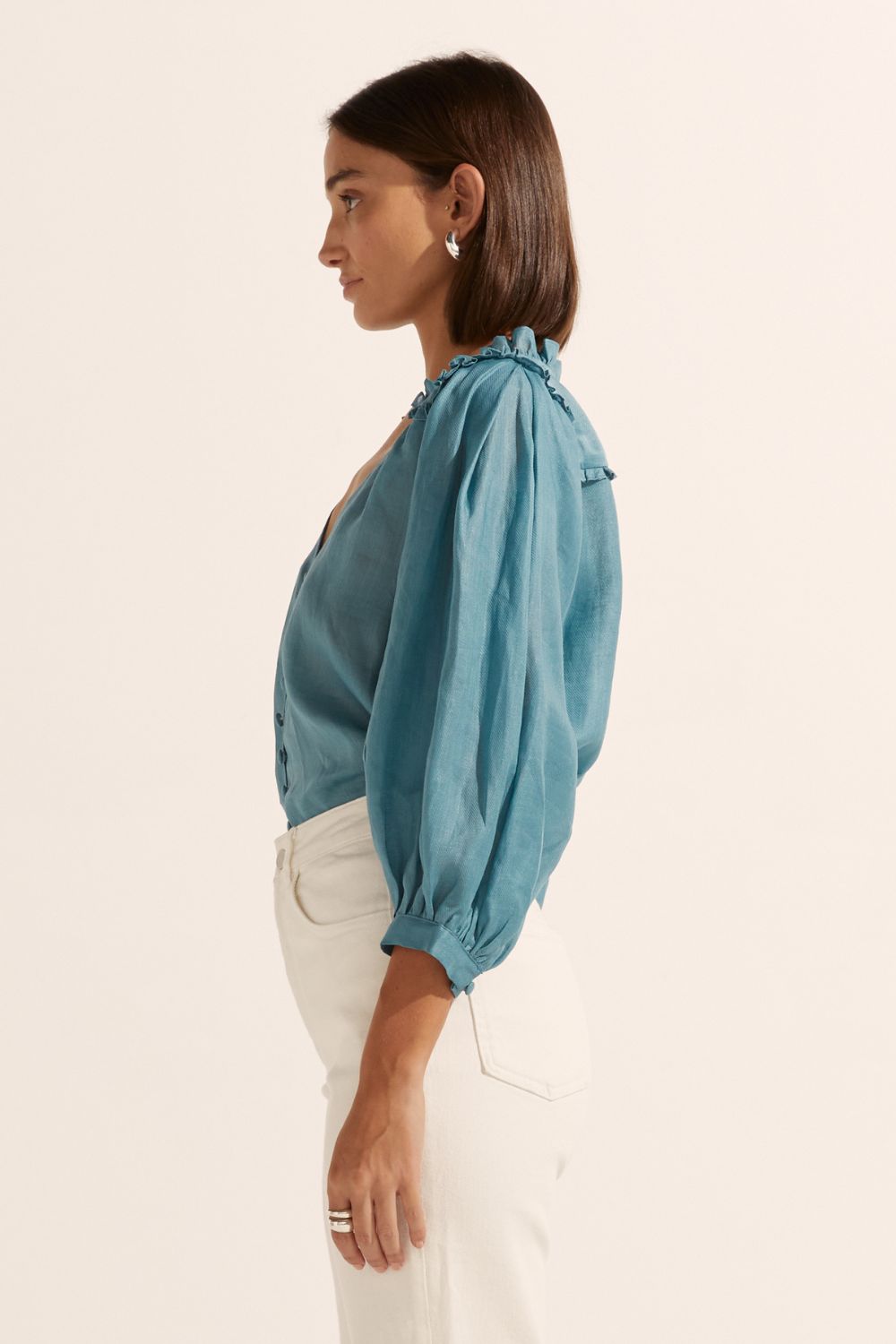 Brigade Top, Sea Blue