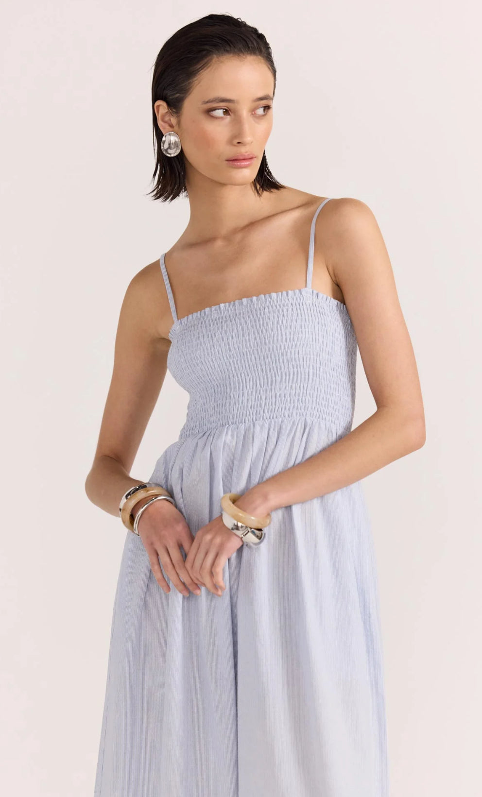 Danica Shirred Sundress
