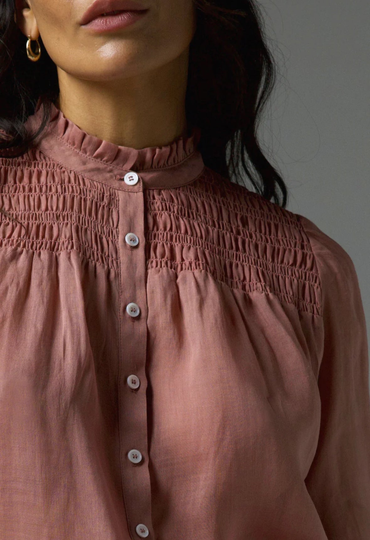 Skylark Top, Tearose