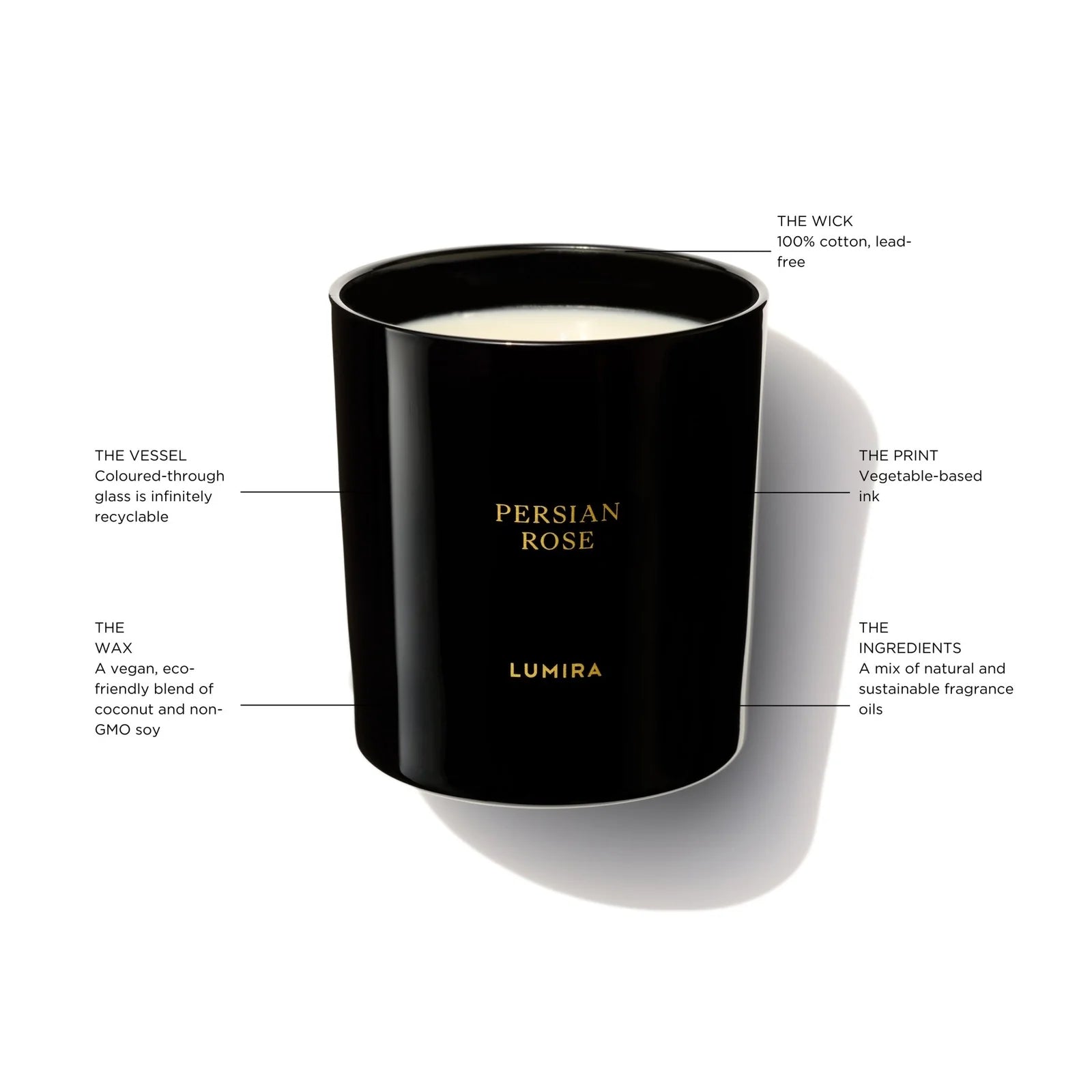 Lumira - Persian Rose Candle